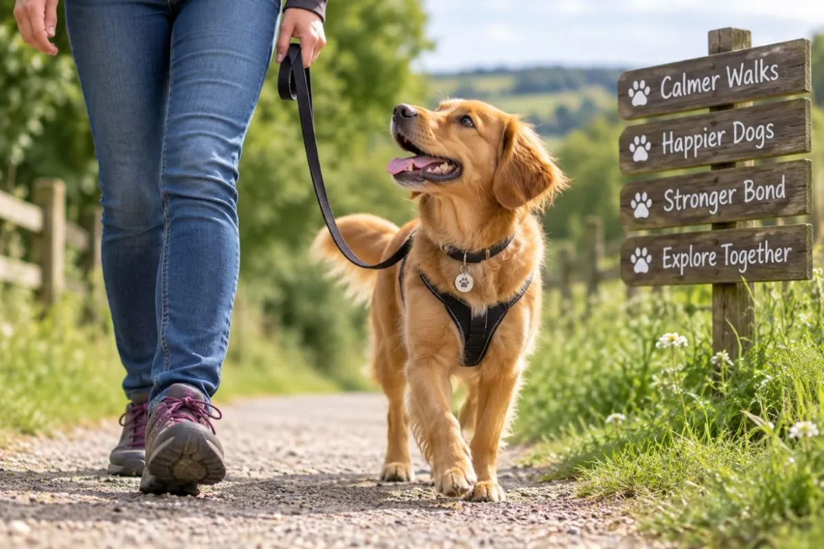 How to Stop a Dog from Pulling on the Leash: The Loose-Leash Method