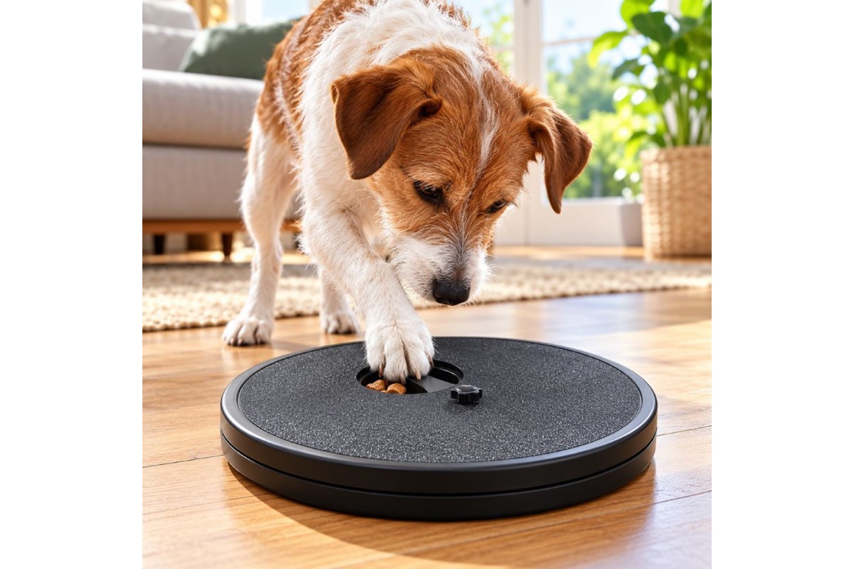 How to Use a Dog Nail Scratch Board with Treat Puzzle